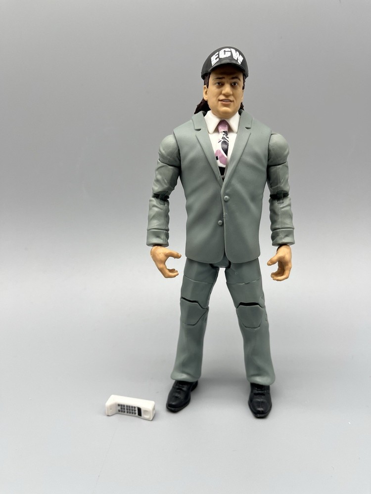 WWE Elite Legends Paul E Dangerously Series 18 Figure Paul Heyman ECW WCW