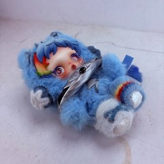 POP MART x Skullpanda My Little Pony Series Plush Doll Figure – Rainbow Dash