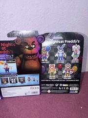 Lot Of 4 Fnaf Ringmaster Foxy Tie Dye Freddy Ballon Boy And Freddy New Figures