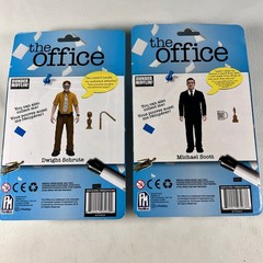 PhatMojo The Office Action Figures Dwight Pam Series 1 NBC Dolls Dunder Mifflin