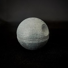 3D Printed Death Star Scaled Down Model