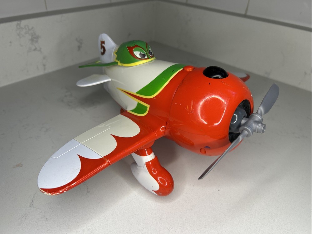 Disney Pixar Planes 13” El Chupacabra RC Plane NO REMOTE Plastic Thinkway Toys