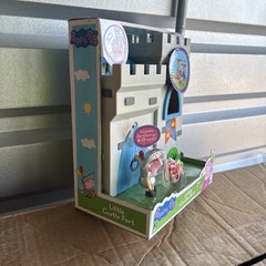 Peppa Pig Little Places Castle Fort George Set Knight Dragon 99% Complete READ D
