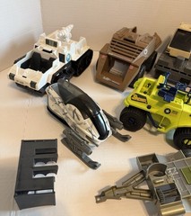 Lot of 10 Vintage 80s/90s GI Joe Vehicles & Parts Incomplete As Is