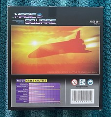 Magic Square Transformers MP Scale Blast Off Space Shuttle Decepticon Bruticus
