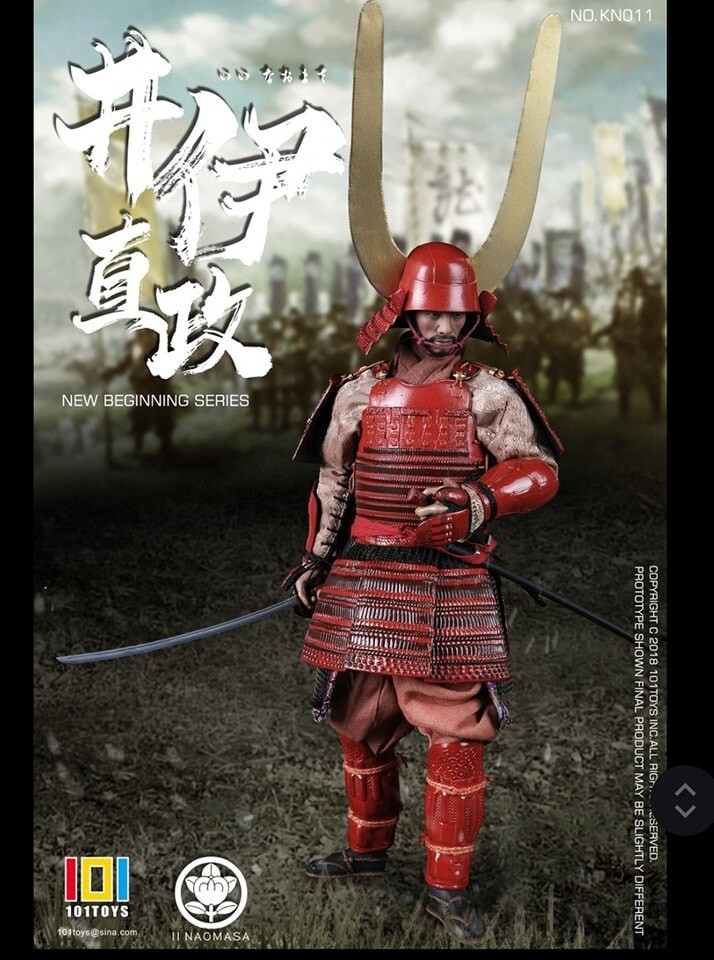 1/6 Scale 101 Toys Japanese Samurai 101TOY KN011 (NAOMASA )