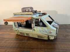 custom painted Sci Fi Food Truck star wars 3.75 scale vehicle by SILLOF